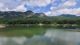 현재 산정호수 - 팝코넷 | 자유게시판 현재 산정호수