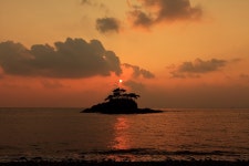 변산반도 솔섬의 일몰 - 캐논 Talk 변산반도 솔섬의 일몰