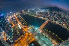 센텀시티&수영강 야경 - 소니 Talk 센텀시티&수영강 야경