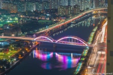 센텀시티&수영강 야경 - 소니 Talk 센텀시티&수영강 야경