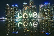 동백섬 반영포인트에서.. - 소니 Talk 동백섬 반영포인트에서..