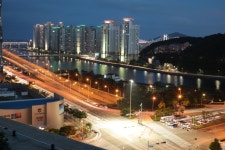 해운대 신세계백화점 옥상 야경 - 팝코넷 | 포토 갤러리 해운대 신세계백화점 옥상 야경