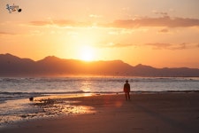 다대포 해수욕장 일몰 - 팝코넷 | 포토 갤러리 다대포 해수욕장 일몰