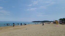 현재 하조대 해수욕장 - 팝코넷 | 자유게시판 현재 하조대 해수욕장