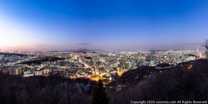 [EOS R5, RF100500, 2870] 우면산 소망탑 일몰, 야경, 파노라마 - 캐논 Talk [EOS R5, RF100500, 2870] 우면산 소망탑 일몰, 야경, 파노라마