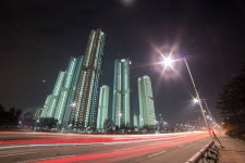 [a99] 송도 롯데 캐슬 야경 - 팝코넷 | 팝게&톡 이슈게시판 [a99] 송도 롯데 캐슬 야경