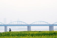 반포 서래섬 해질녘. - 삼양 Talk 반포 서래섬 해질녘.