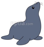 물개 클립아트 다운 - 니즈폼 클립아트