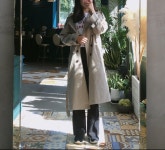 키 160이 조금 안되는데 생각보다 안길어서 놀랬어요! 핏은 완전 박시하긴한데 그래도 REVIEW - 퓨어다 키 160이 조금 안되는데... 