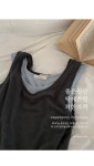 [2장이상 무료배송] [MADE] (린넨55%) 피카로 유넥 레이어드 린넨 나시 - 퓨어다 [2장이상 무료배송] [MADE] (린넨55%) 피카로 유넥 레이어드... 