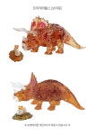 61피스 크리스탈퍼즐 - 트리케라톱스 (브라운) | 크리스탈퍼즐 | 주식회사 퍼즐사랑 - 예스24