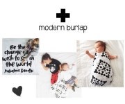 일본: MODERN BURLAP 모던 바 랩 おくるみ 1 개의 장미 판매 아기 담요 출산 축 하 선물 아 제 키즈 출산 준비 춘 숙 녀 10P01Oct16