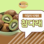 이달의 식재료 참다래 < 카드뉴스< 홍보콘텐츠 < 정책홍보 < 농촌진흥청 [카드뉴스]이달의 식재료 참다래