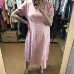 결혼식에 입고 가려고 겸사겸사 주문했는데 넉넉하고 괜찮네요! 사진은 오자마자 입어서 꾸깃해요 ...REVIEW - (주)리얼팩토리
