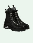 Off-White + Leather Hiking Boots