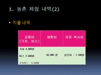 외갓집 농촌체험 및 체험마을소개