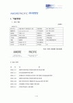 아모레 퍼시픽 주식회사 태평양의 기업분석
