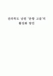 전라북도 남원 ‘춘향 고을’의 활성화방안