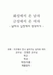 KCU 지구에서 살아가는 남자와 여자 - 화성에서 온 남자 금성에서 온 여자 - 남자의 입장에서 생각하기, 자기소개, 나의 강점 혹은 장점 3가지... 