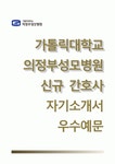(간호직)자기소개서,가톨릭대학교의정부성모병원합격자소서,카톨릭대학교의정부성모병원 면접예상질문,의정부