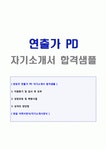 2020년 방송국 PD 연출가 자기소개서 합격예시 + 이력서양식 (MBC KBS SBS JTBC TVN TV조선 채널A 공통채용 자소서 자기소개서 예시)