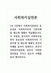 사회복지실천론_1주 2강에서 사회복지실천의 중요성과 사회복지사의 기본자세 및 태도에 대해서 학습했습니다