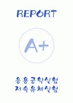 [A+] 응용공학실험 저속유체실험
