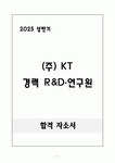 2025 상반기 (주)KT 경력사원 R&D·연구원 자기소개서