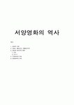[분석/조사] 서양영화의 역사