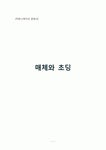 매체와 초딩 레포트 자료