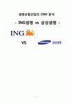 [생명보험산업의 CRM 분석][ING생명 vs 삼성생명]