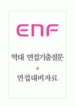 이엔에프테크놀로지 면접기출질문 + 면접대비자료 이엔에프테크놀로지 면접기출질문  + 면접대비자료