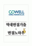 코웰패션 역대면접기출 면접노하우