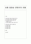 [온라인 콘텐츠] 숏폼 동영상 콘텐츠의 유형 분석