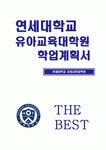 연세대학교 유아교육대학원 학업계획서) 연세대학교 교육대학원 유아교육석사 학업계획서 자기소개 유아교육대학원 진학동기 학습목표 및 계획... 