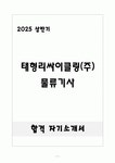 [합격] 태형리싸이클링(주) 물류기사