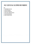 최근 간호계 이슈 및 정책에 대한 해결방안