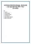 외국어로서의한국어교육실습, 한국어교원 2급 실습 발표자료 PPT 무슨 (취득)