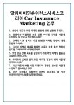 [면접] 알씨아이인슈어런스서비스코리아 Car Insurance Marketing 업무 면접 질문 및 답변 합격 예문 기출 문항 최종 준비 자료