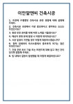 [면접] 이안알앤씨 건축시공 면접 질문 및 답변 합격 예문 기출 문항 최종 준비 자료