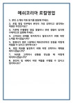 [면접] 메쉬코리아 로컬영업 면접 질문 및 답변 합격 예문 기출 문항 최종 준비 자료