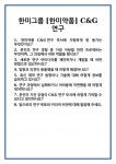(주)한미르씨앤지 | [면접] 한미그룹 [한미약품] C&G연구 면접 질문 및 답변 합격 예문 기출 문항 최종 준비 자료
