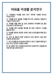 아워홈서울대병원의생명연구원점 | [면접] 아워홈 미생물 분석연구 면접 질문 및 답변 합격 예문 기출 문항 최종 준비 자료