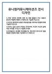 [자기소개서] 유니원커뮤니케이션즈 전시 디자인 합격 자기소개서 자소서 예문 기출 문항 최종 준비 자료