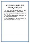 [자기소개서] 에브라임이노베이션 불떡(외식)_브랜드전략 합격 자기소개서 자소서 예문 기출 문항 최종 준비 자료