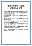 [면접 합격자료] 행복나래 DB표준화, 구매시스템 관리 면접 질문 및 답변 합격 예문 기출 문항 최종 준비 자료