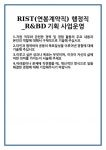 [자기소개서 합격자료] RIST(연봉계약직) 행정직_R&BD기획 사업운영 합격 자기소개서 자소서 예문 기출 문항 최종 준비 자료