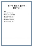 러시아 혁명은 실패한 혁명인가