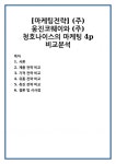 청호나이스(주)V-killer | [마케팅전략] (주)웅진코웨이와 (주)청호나이스의 마케팅 4p 비교분석