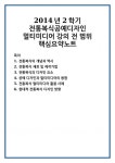 법화복식디자인공예 | 2014년 2학기 전통복식공예디자인 멀티미디어 강의 전 범위 핵심요약노트